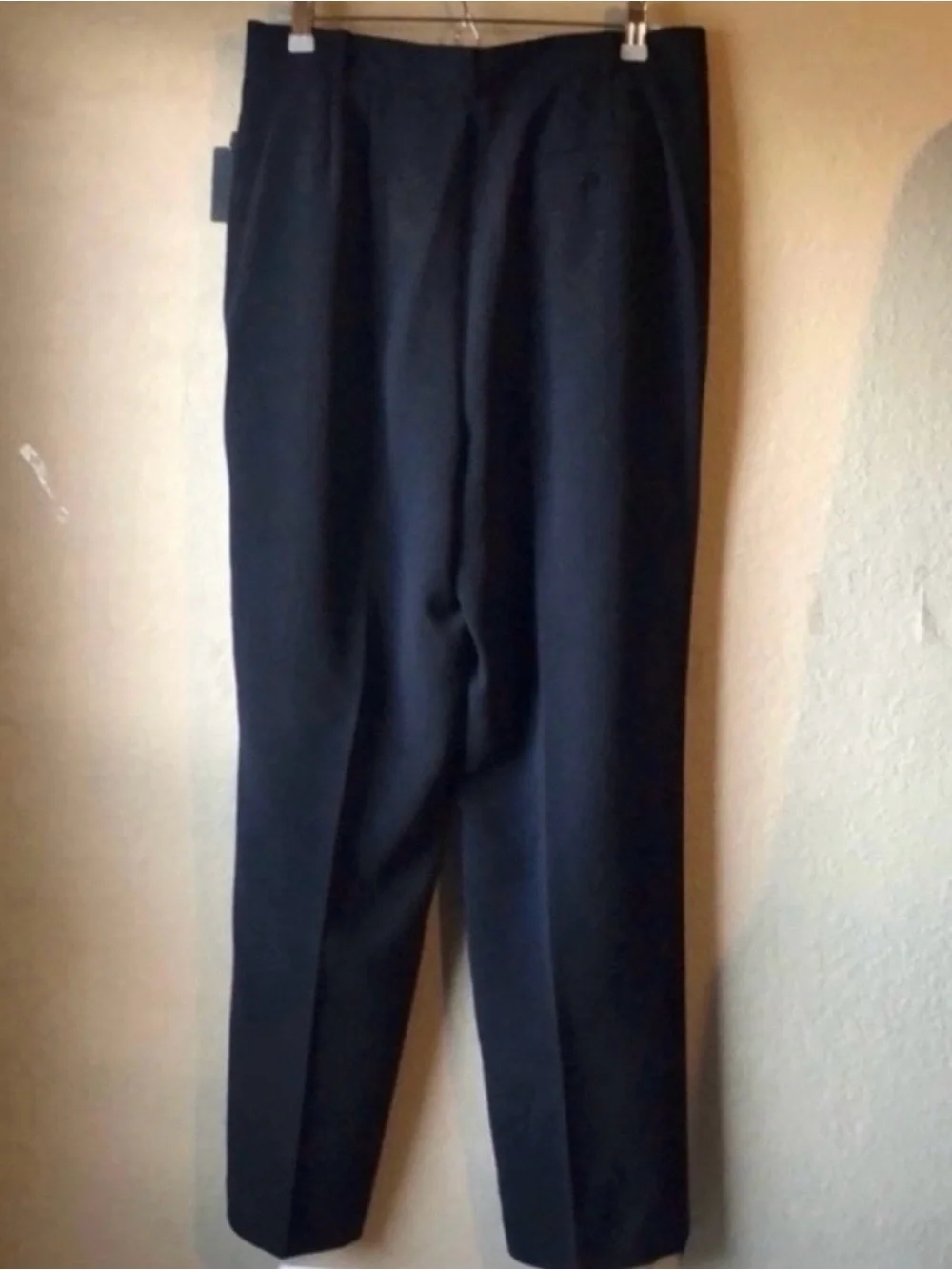 New Liz Claiborne Kylie Black Straight Leg Dress Pants Trousers Women’s Size 14